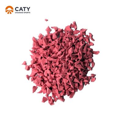 دانه های لاستیکی EPDM چند منظوره قرمز 1-3mm برای مهدکودک