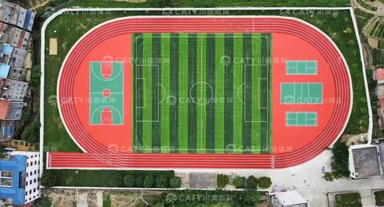 ورزشکاران سیستم ساندویچ لاستیک مسیر دویدن جذب شوک سطح EPDM