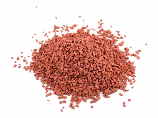 دانه های رنگارنگ لاستیکی EPDM جذب شوک خرد کردن لاستیک برای زمین پیاده روی