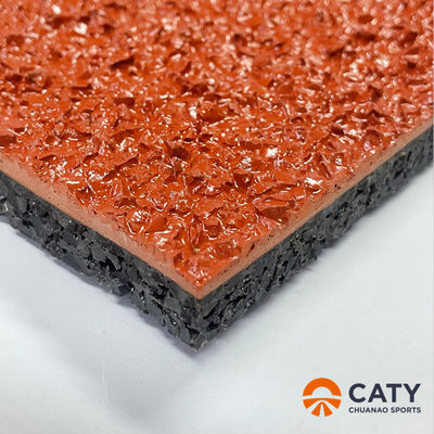 سطح مسابقات ورزشی با کشش بالا با استفاده از مواد حرفه ای رقابت EPDM SBR Granules