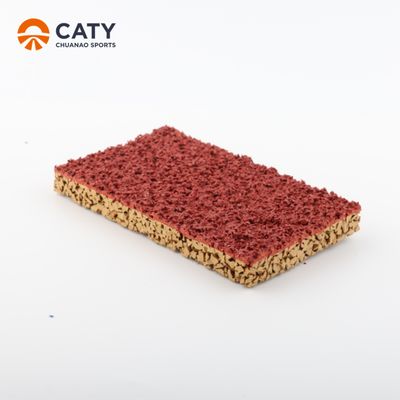 پیست دویدن متخلخل و نفوذپذیر، سطح تمام‌فصل با زهکشی سریع، دارای خاصیت ارتجاعی و دوام