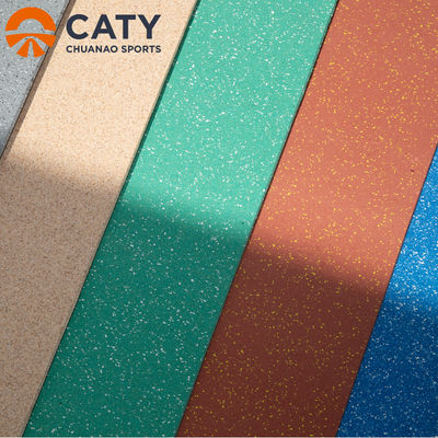 محیط زیست دوستانه از 10 میلی متر ضخامت لاستیک رول برای کف تجاری با 70٪ EPDM و 30٪ SBR دانه