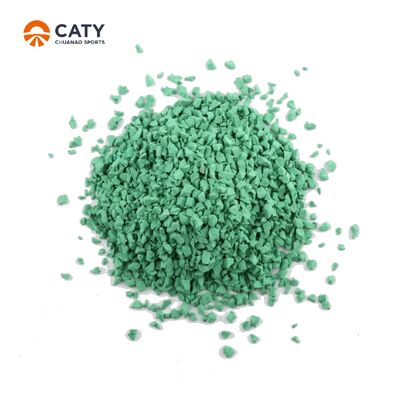 دانه های EPDM مقاوم در برابر ضربه مقاوم در برابر UV سازگار با محیط زیست برای پر کردن چمن مصنوعی