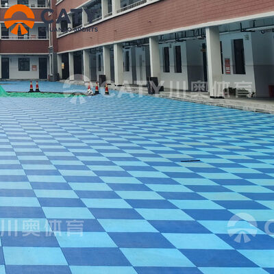 کفپوش ایمنی EPDM غیر سمی، ضربه گیر و بادوام برای زمین های بازی و پارک ها