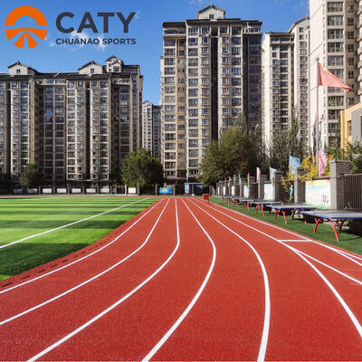 مسیر دویدن ساندویچ قابل تحمل و با عملکرد بالا برای مدارس و امکانات ورزشی