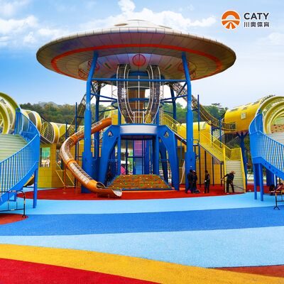 گرانول لاستیکی EPDM SBR با کیفیت بالا، سطح مسیر لاستیکی برای زمین بازی در فضای باز، کفپوش ایمنی زمین بازی