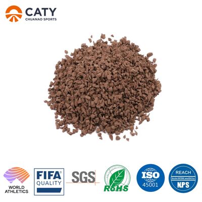 دانه های لاستیکی EPDM مخلوط ایمن و مقاوم در برابر اشعه UV برای نصب در زمین های بازی