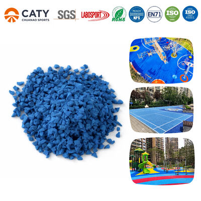 EPDM ذرات لاستیک لاستیک کف ورزش Epdm کف زمین زمین بازی