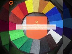 گرانول‌های EPDM نرم و ضربه‌گیر (دارای گواهی SGS غیر سمی) برای پوشش ایمنی زمین بازی